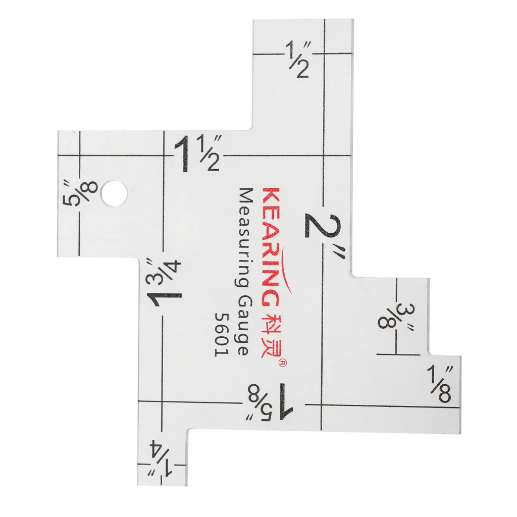 

1 Piece 2 inch Mini Measuring Gauge Scale for Sewing Quilting