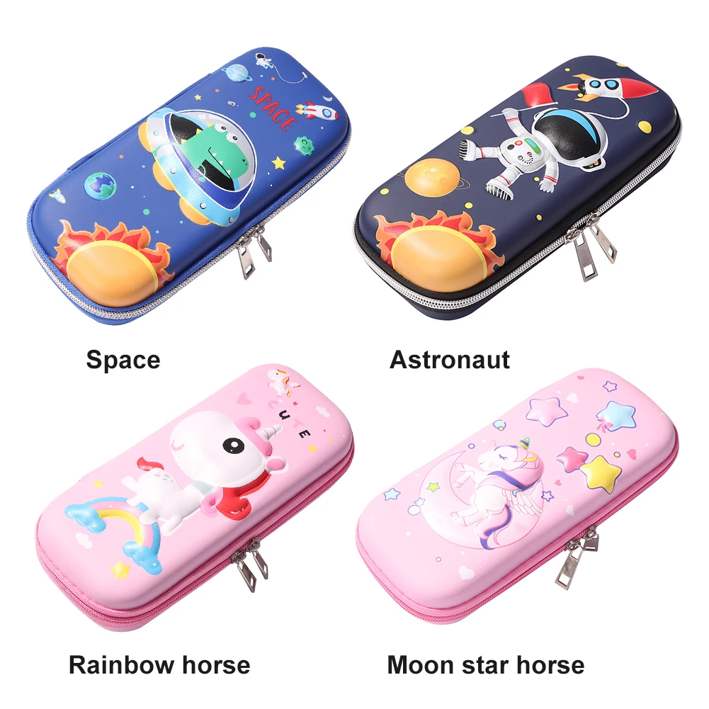 Чехол для карандашей мальчиков и девочек милый мультяшный 3D чехол ручек