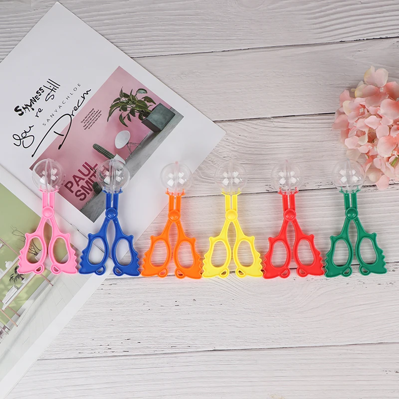 

1 pc Plastic Bug Insect Catcher Scissors Tongs Tweezers For Kids Children Toy