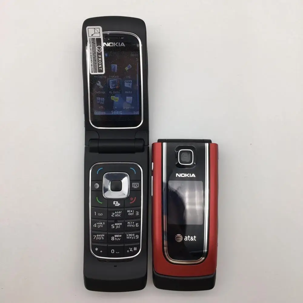 Nokia 6555 Восстановленный Оригинальный Раскладной сотовый телефон 3G Арабский Иврит