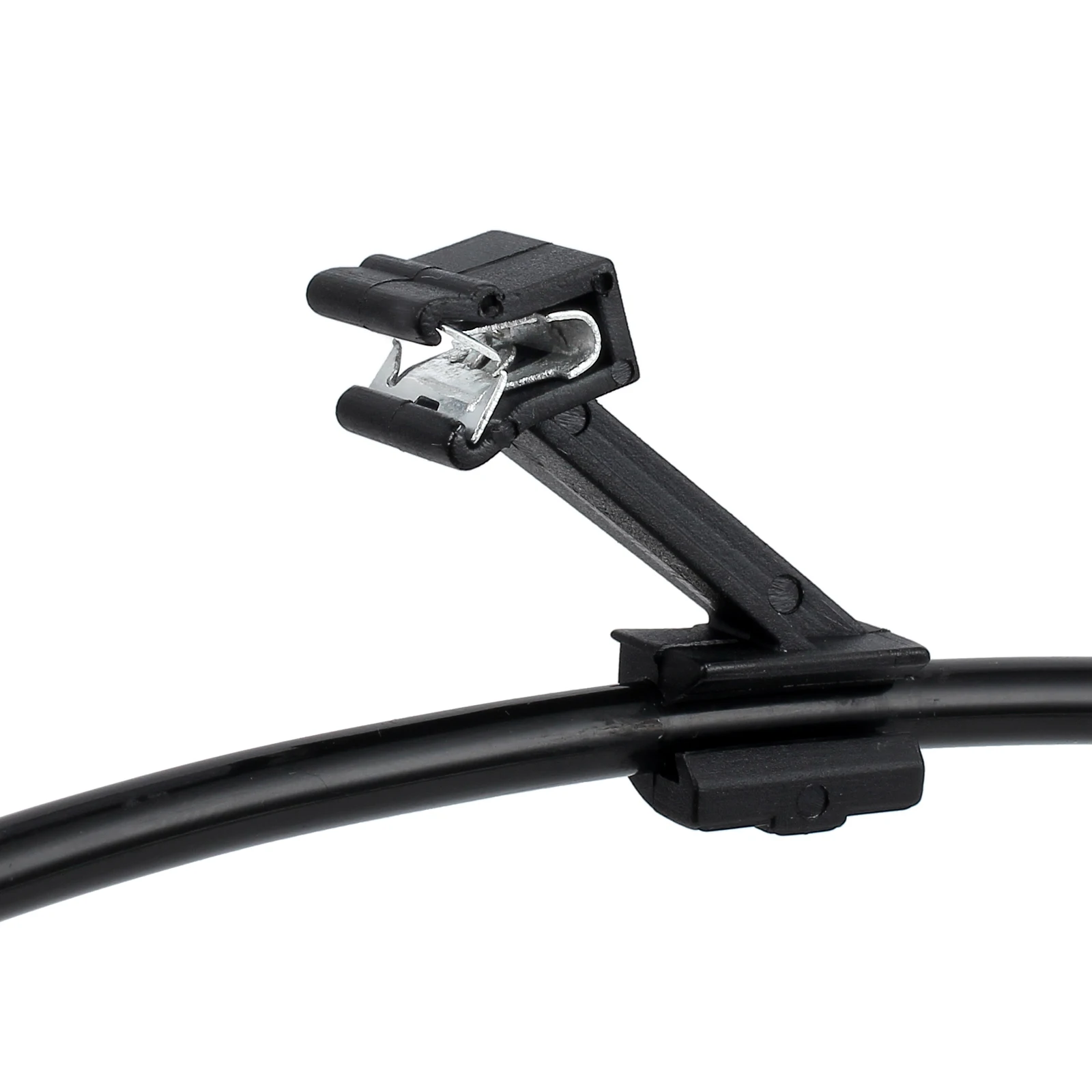 Авторозетка для капота двигателя флюоресцентная защелка нижняя черная