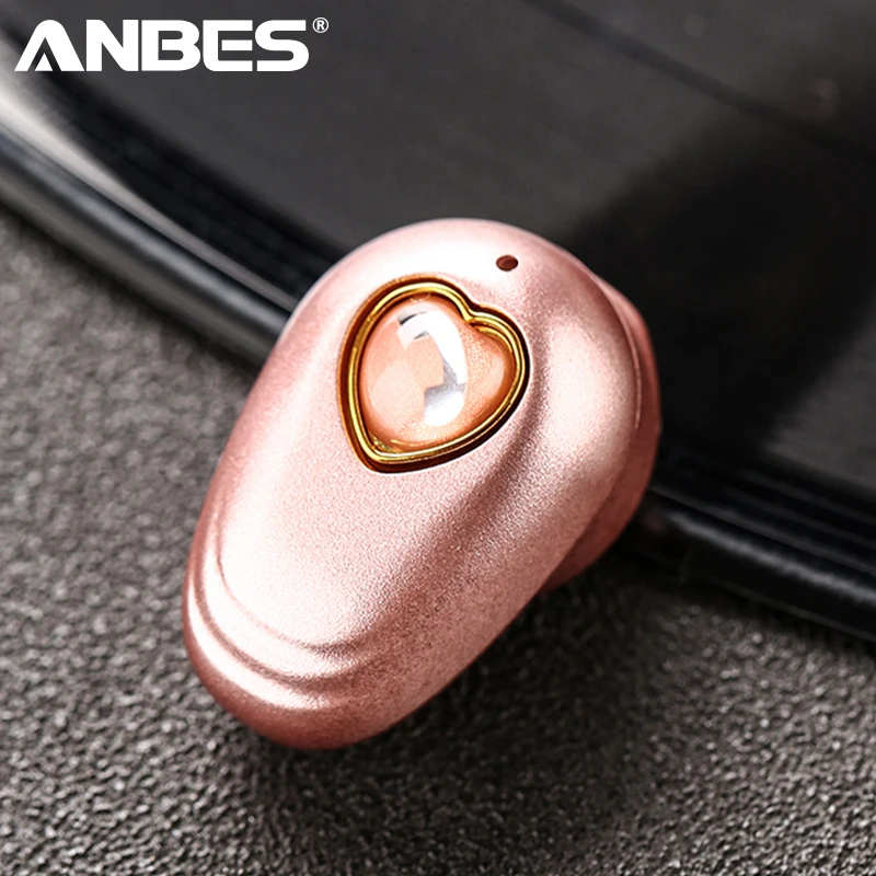 Стерео невидимый наушник беспроводной Bluetooth 4 2 наушники мини Спортивная