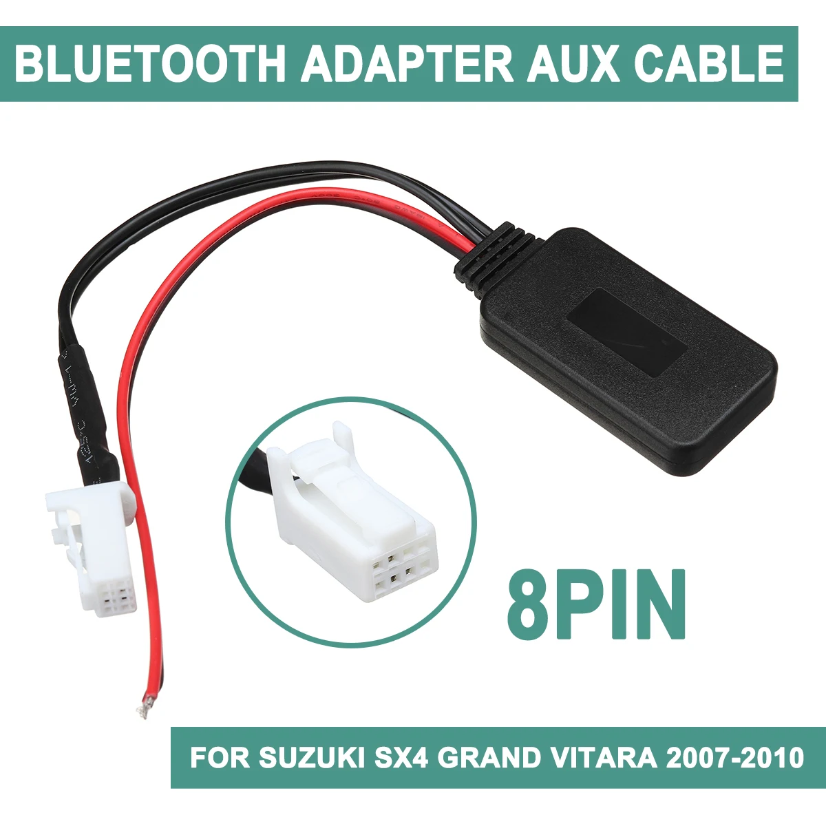 Для Suzuki SX4 Grand Vitara 2007 2010 Aux кабельный аудиоприемник bluetooth 4 0 беспроводной