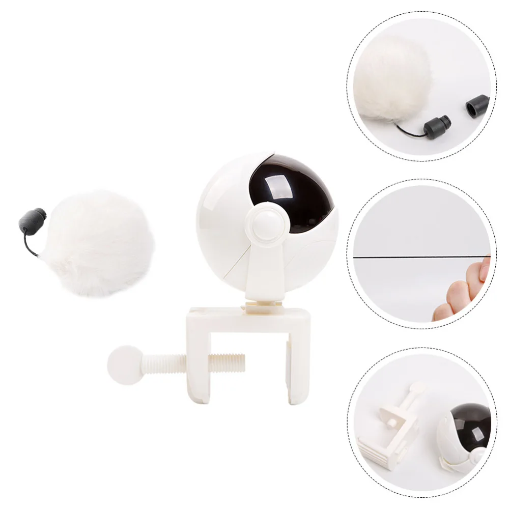 

1Pc Electric Cat Teaser Automatic Lifting Cat Plaything Pet Supplies (White)