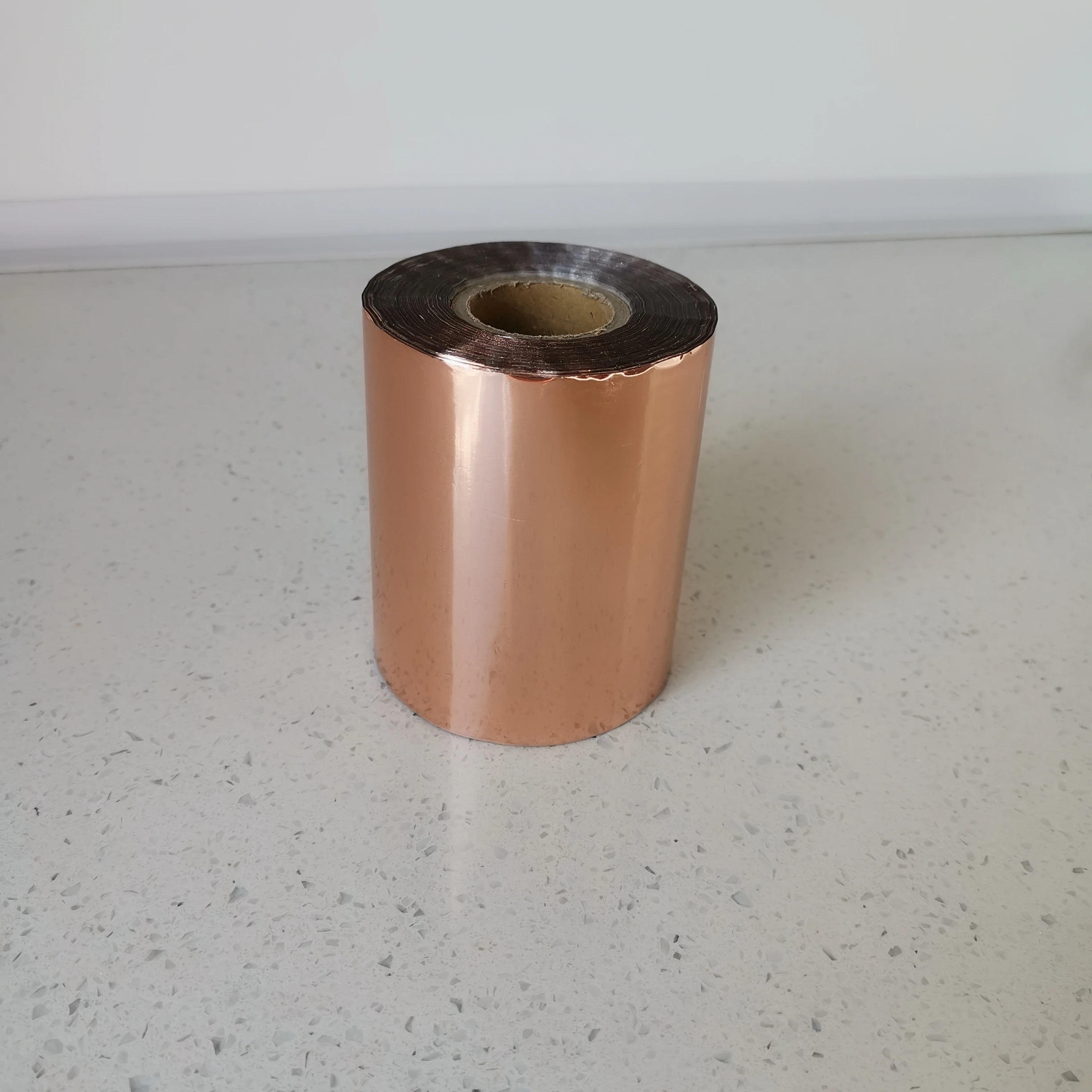 Розовое золото один рулон для 8 см x 120 м/лот DIY посылка коробка голографический