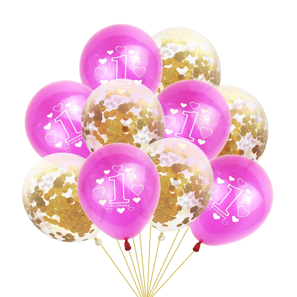 10 шт. Детские латексные воздушные шары конфетти для мальчиков и девочек набор мой