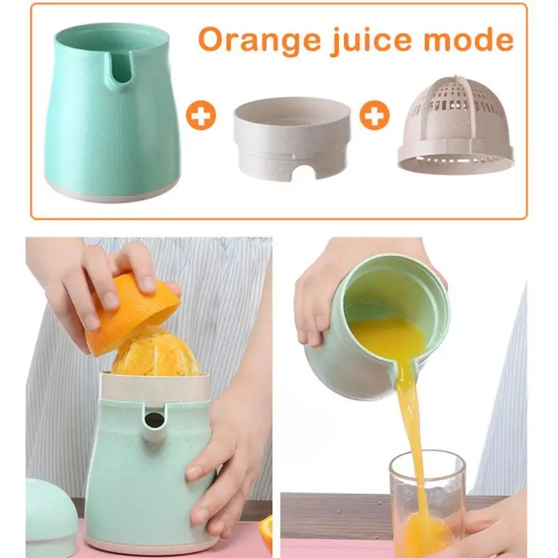 Обновленный двойной режим ручной цитрусовый фруктовый сок соковыжималка