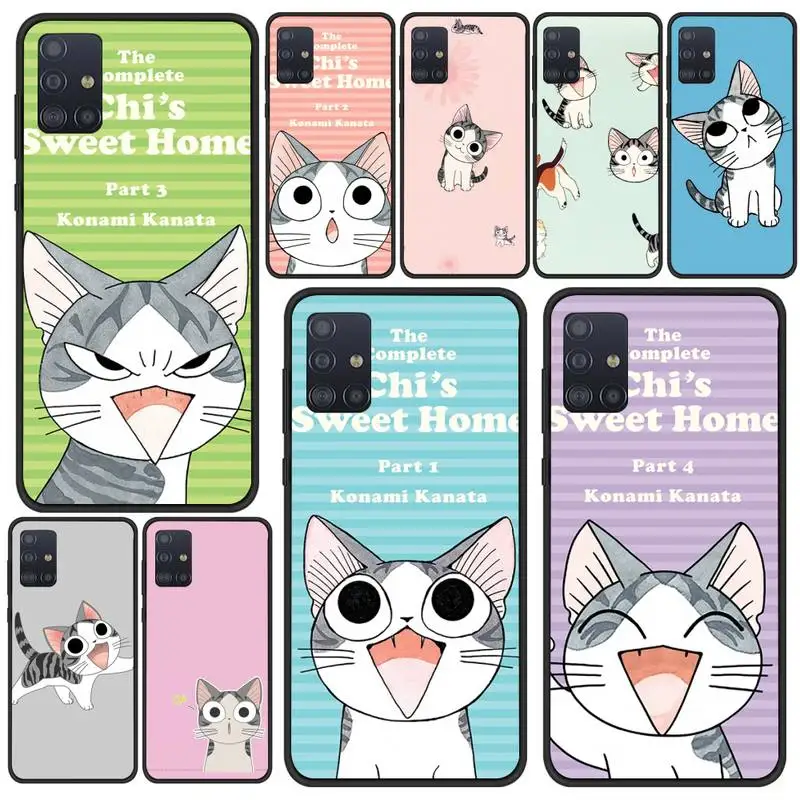 

Chi's Sweet Home Cat Anime Phone Case For Samsung A6 A7 A8 A9 A10 A30 A40 A50 A70 A10S A20S 2018 Cover Fundas Coque
