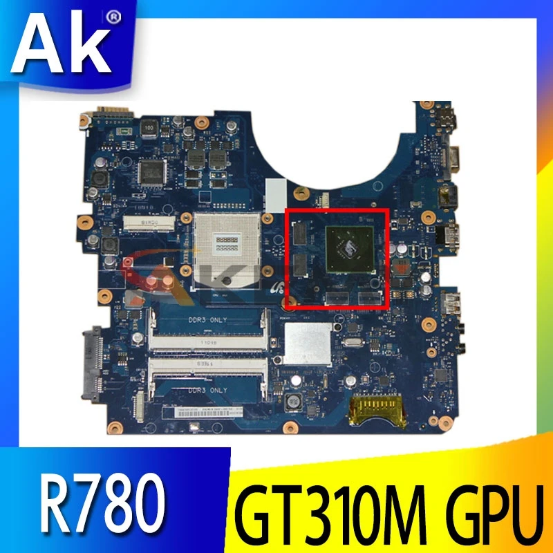 

AKEMY BA92-06515A BA92-06515B для samsung R780 R728 материнская плата HM55 GeForce GT310M BA41-01174A BA41-01175A BA41-01176A