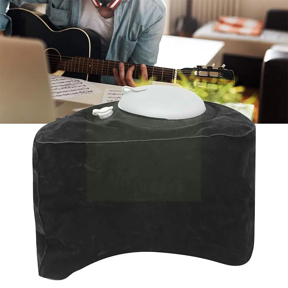 

Guitar Support Bracket Flocking Inflatable Portable Guitar Pad Durable Support Fixed Auxiliary Guitar Accessorie Performanc I2T0