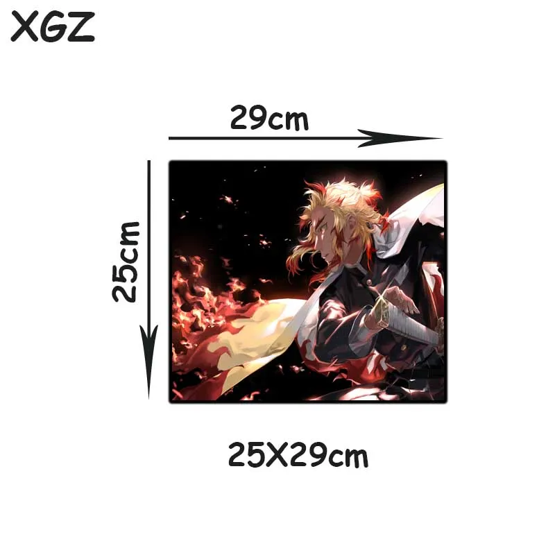 Большой игровой коврик для мыши XGZ с Черным Замком компьютерного стола в стиле