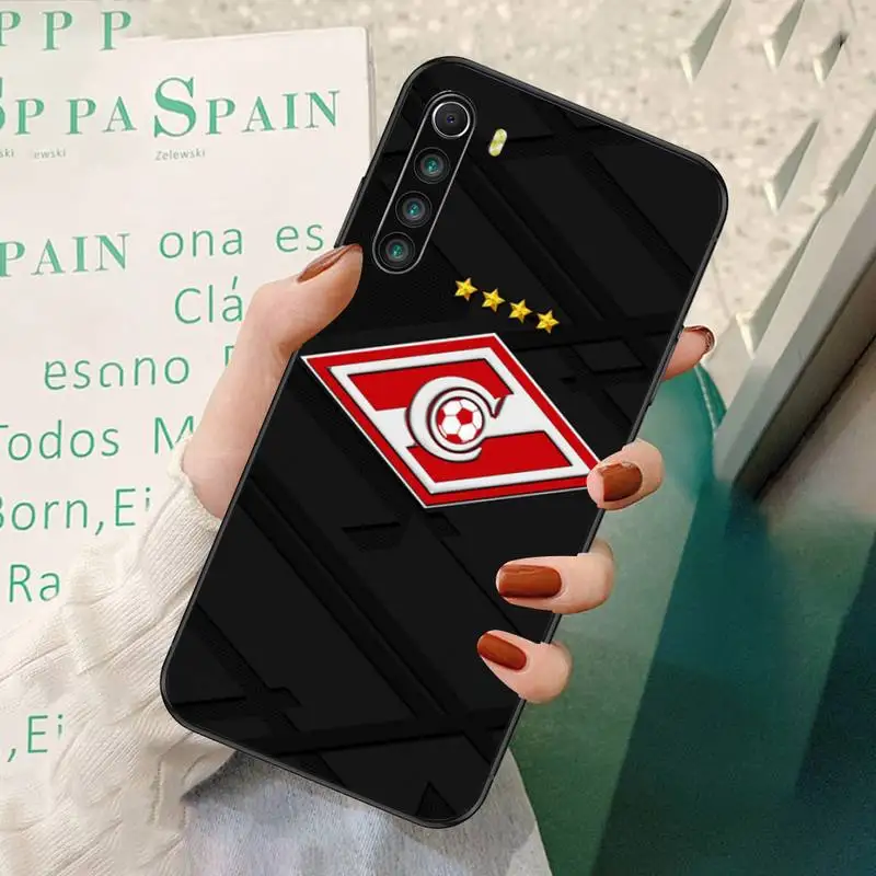 

0 Russian Spartak Moscow Football Phone Case For Redmi 7 8 9 A K20 30 Pro Note 8 9 Pro 9s