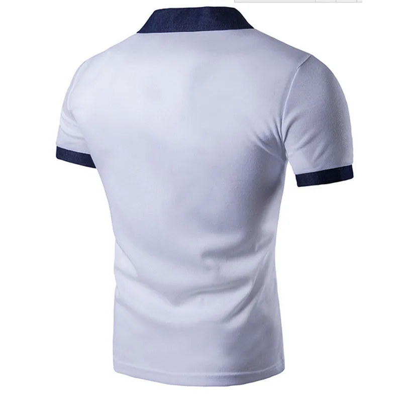 Новая летняя мужская индивидуальность с отстрочкой по краю Карманный кожаный