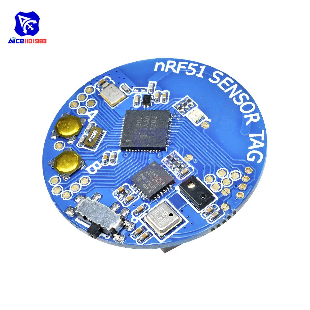 diymore NRF51802 Bluetooth 4.0 Temperature Air pressure Acceleration Gyroscope Ambient light sensor Module for Arduino | Электронные