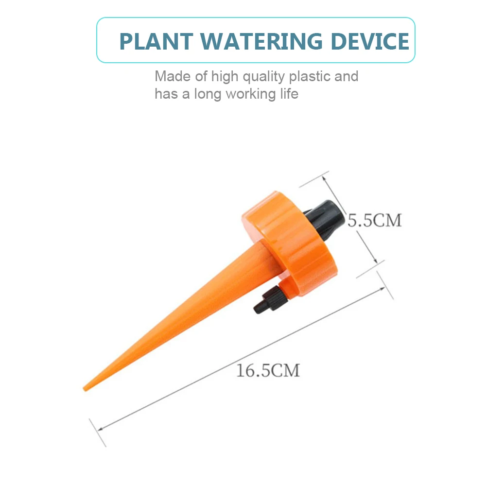 

6 Pcs Plant Waterer Self Watering Spikes Plant Watering Devices With Slow Release Control Switch Automatic Watering Spike