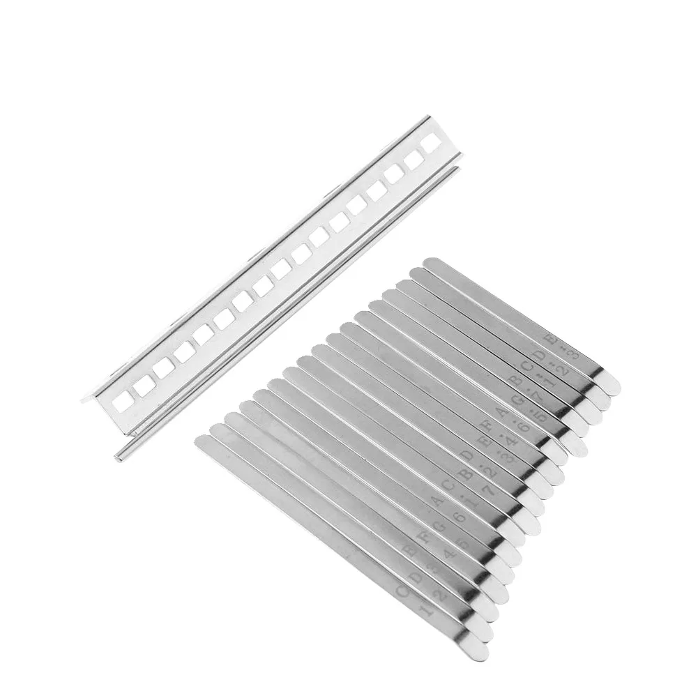 17 клавиш калимба DIY Запчасти для авто с ключами мост Тюнинг Комплект молотков