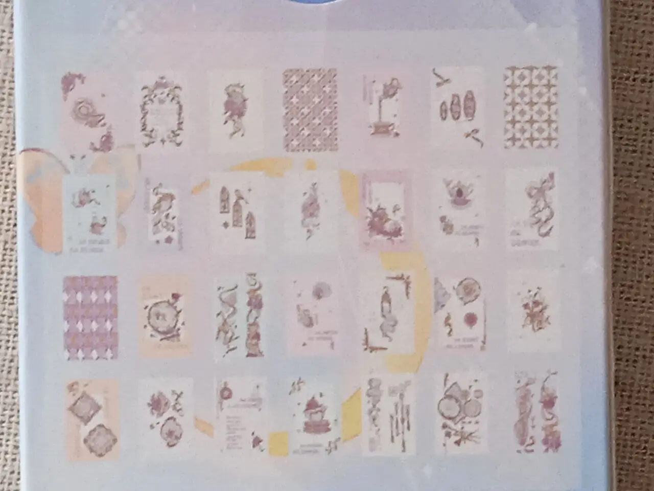 

52mmx80mm magic flower paper lomo card(1pack=28pieces)