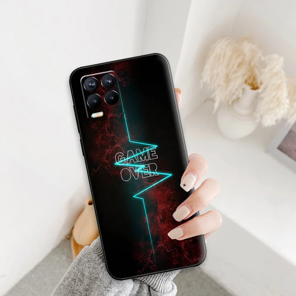 

For Realme 8 Case 4G Back Cover on OPPO Realme 8 Soft Silicone Fashion Shell For Realme 8 TPU Phone Case For OPPO Realme 8 Coque