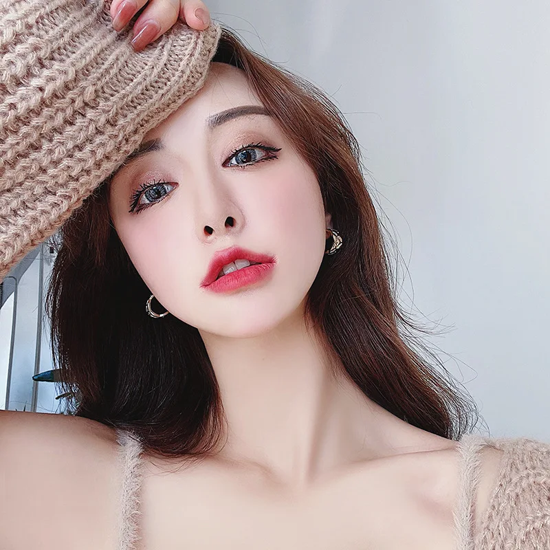 

C Shape Clip On Earring No Hole Ear Clips Metal Round Earring Without Piercing Minimalist Earrings Jewelry CE864M