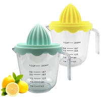 1pcs 1310 510 5cm portable pspp 2colors juicer blender manual kitchen supplies fruit mixer machine with scale multi purpose