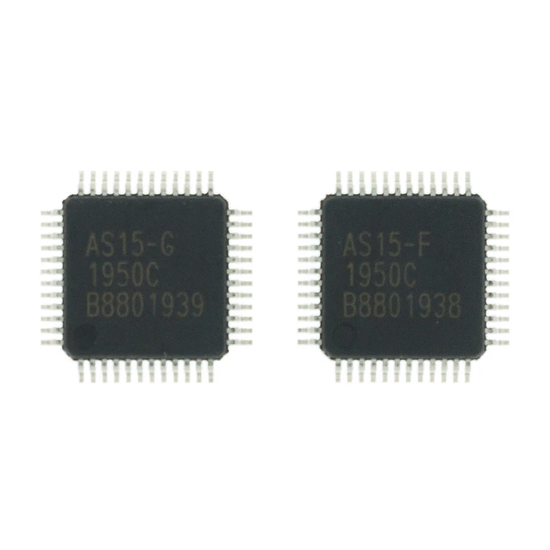 100 шт./лот AS15 F AS15F G AS15G QFP48 оригинальный ЖК дисплей чип E CMOS|Интегральные схемы| |