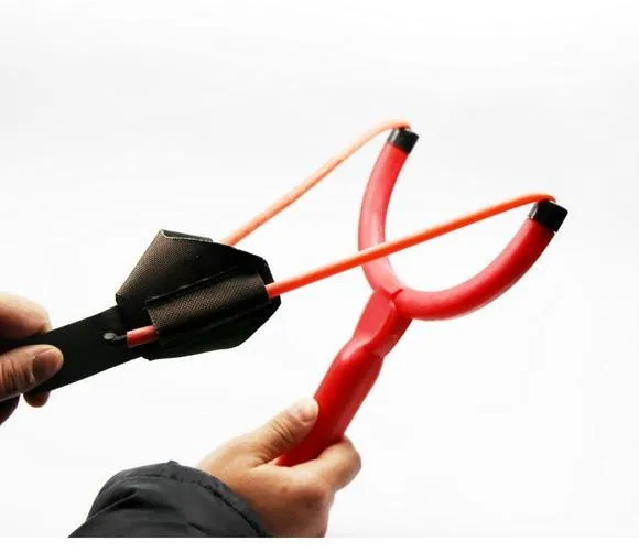 

2021 New 1Pc Portable Fishing Bait Thrower Send Shot Coarse Baits Catapult slingshot Caty Fishing Tackle Tool Wholesale