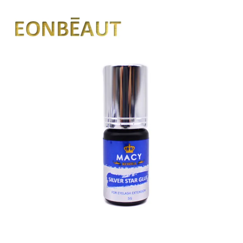 2 бутылки MACY Silver Star клей для наращивания ресниц косметика парфюмерия диспенсер 5