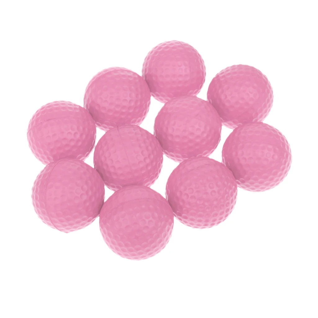 

30 Pieces PU Foam Sponge Soft Elastic Golf Balls Indoor Outdoor Golf Training Aid Balls Mixed Color Golf Accessories