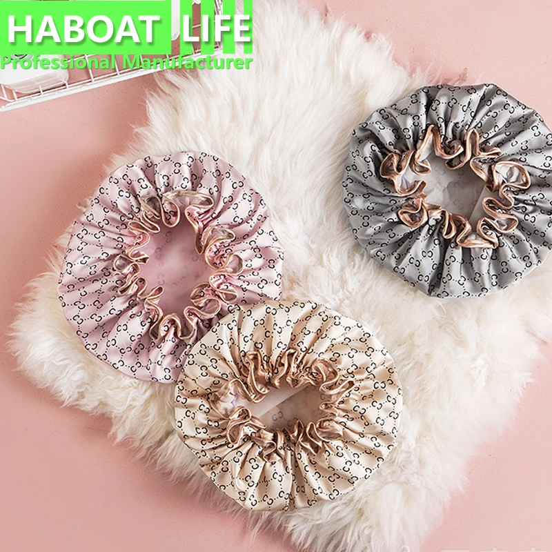 Шапочка для душа Женская водонепроницаемая детская Милая головная уборка