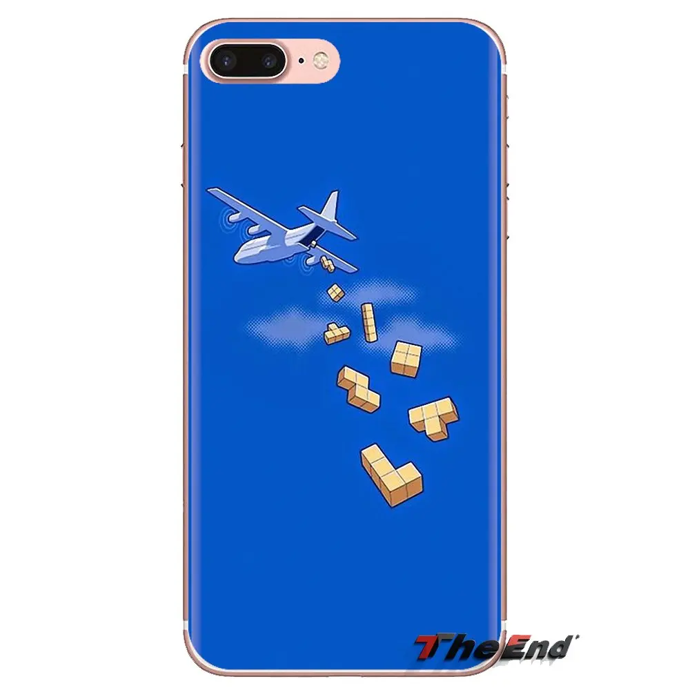 Tetris tetromino Game Boy Phone Cover Housing For HTC U11 One M7 M8 A9 M9 M10 E9 Desire 630 530 626 628 816 820 Motorola G G2 G3 |