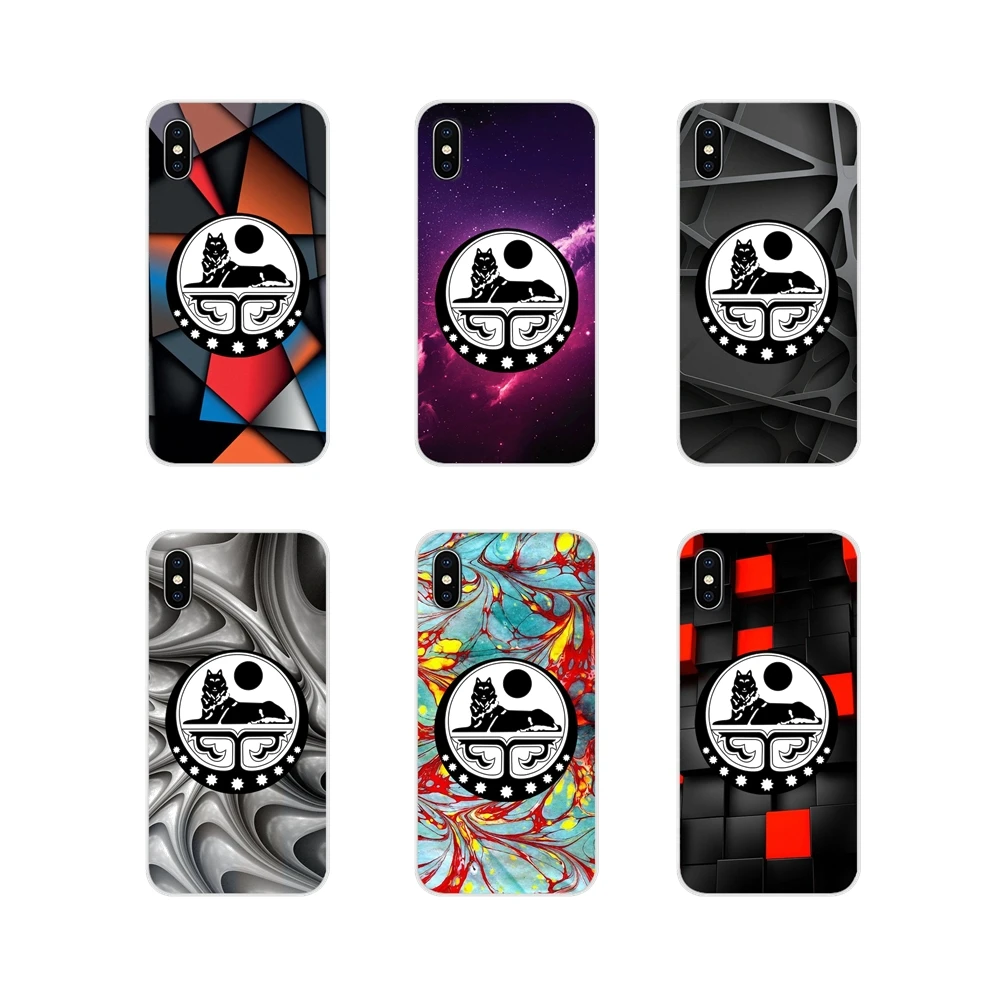 Чехлы для телефонов чеченые золотистые металлические гербы Samsung Galaxy A3 A5 A7 A9 A8 Star A6