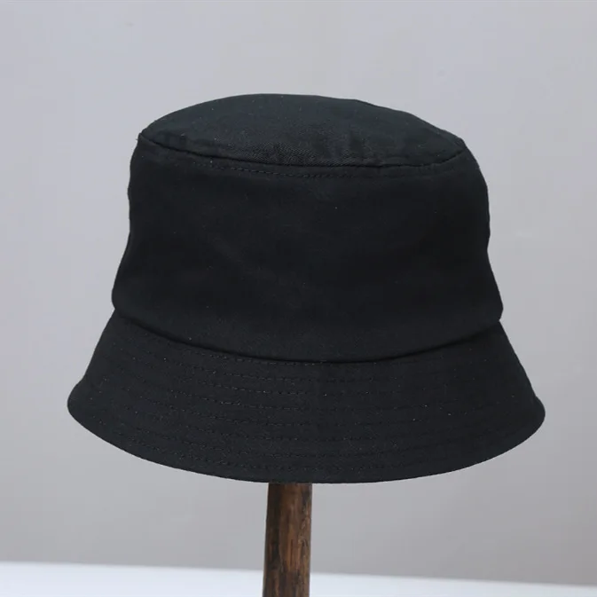 

2021 fisherman hat wash basin hat cotton monochrome fisherman hat fashion casual hat