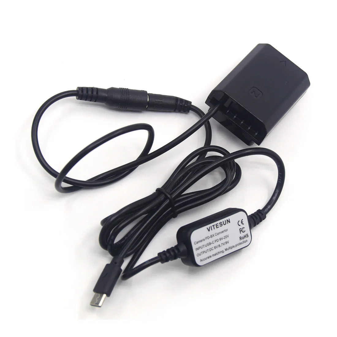 USB Type C USB-PD конвертер в кабель постоянного тока + искусственная батарея для Sony Alpha 9