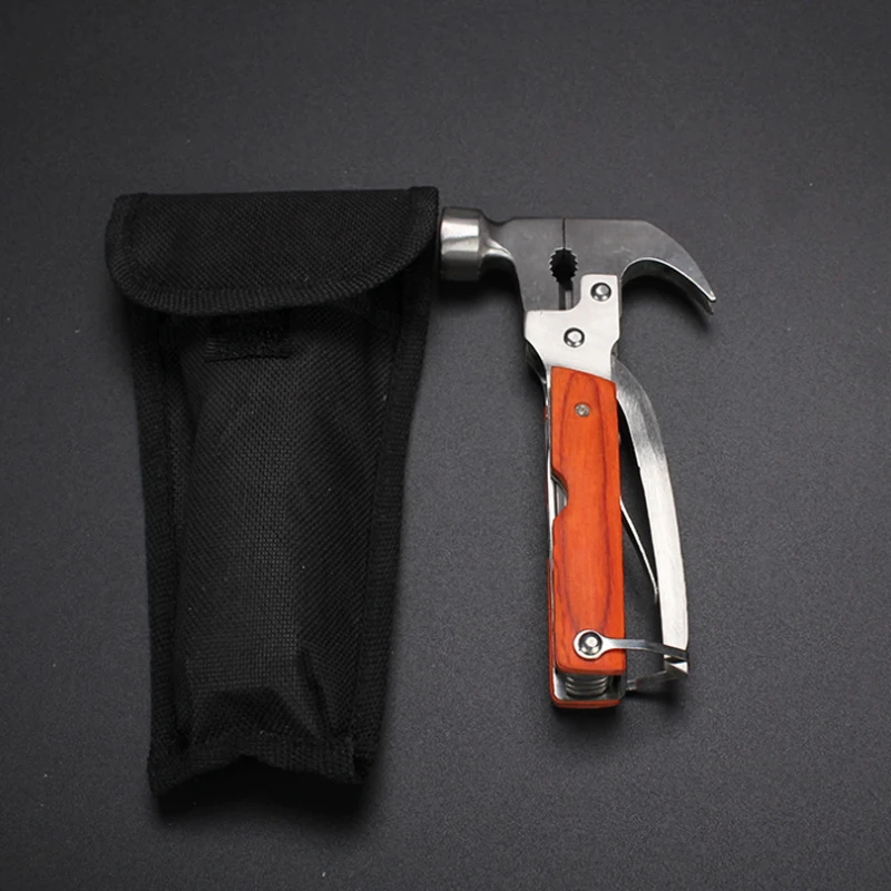 EDC Multifunctional Emergency Outdoor Camping Survival Tools Axe Pliers Pliers Stainless Steel Screwdriver Hatchet Hammer Plier