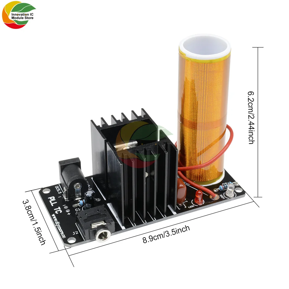 Мини-музыка плазменный динамик с катушкой Тесла готовая электронная полевая
