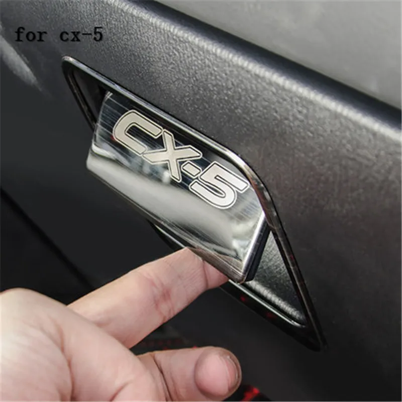 2 шт. отделка из нержавеющей стали для автомобиля Mazda CX 5 cx5 2017 2020 второго