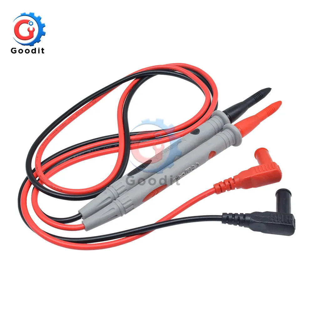 

10A/20A 1000V Universal Probe Test Pin for Digital Multimeter Needle Tip Multi Meter Tester Probe Wire Pen Cable