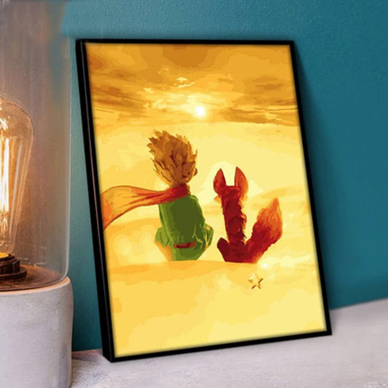 DIY Рисование по номерам наборы Холст Краска ing для начинающих рисунок на холсте