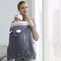 baby carrier thicken warm wrap sling outdoor windproof baby backpack blanket carrier cloak funtional winter cover hot baby care