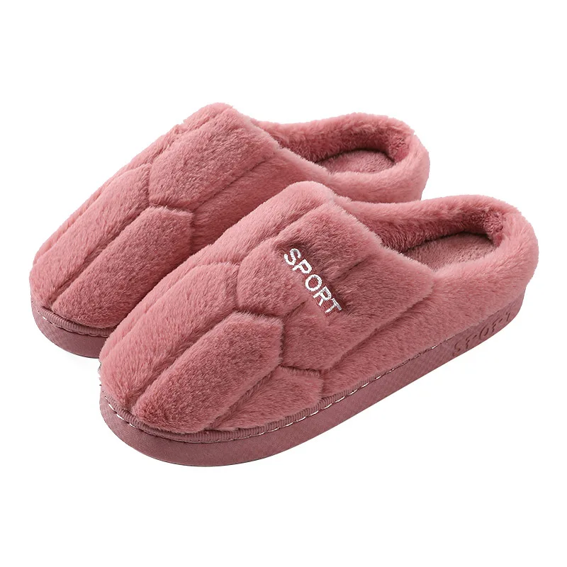 

Men shoes winter Slippers Suede Gingham Plush Velvet Indoor shoes for Men Home Slippers 2020 Non slip Waterproof Male slipper
