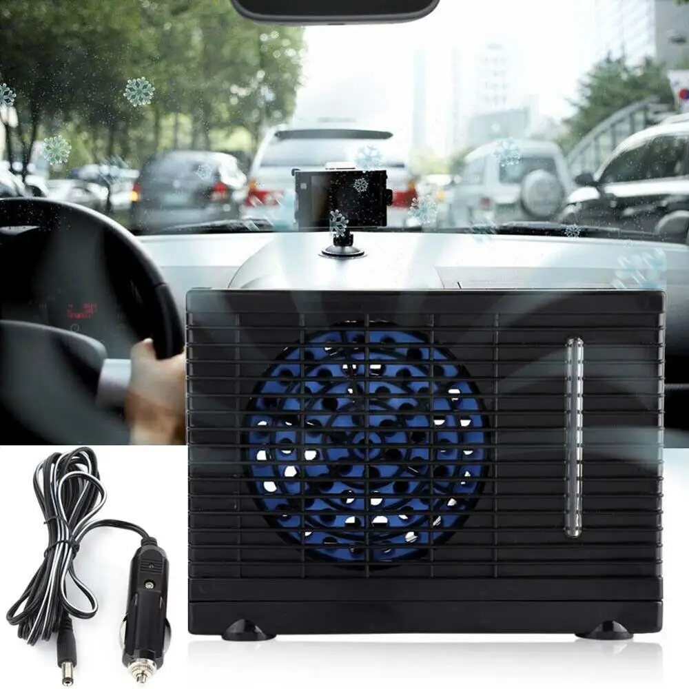 Автомобильный Кондиционер черный портативный Электрический кулер с водяным