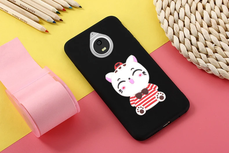 Силиконовый чехол TRISEOLY с единорогом для Motorola Moto E4, европейская версия, чехол для телефона Moto E 4 Plus, ЕС, 3D мультяшная лошадь, оболочка, Funda