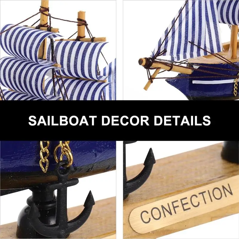 1 шт. Классическая модель корабля в старинном стиле | Дом и сад