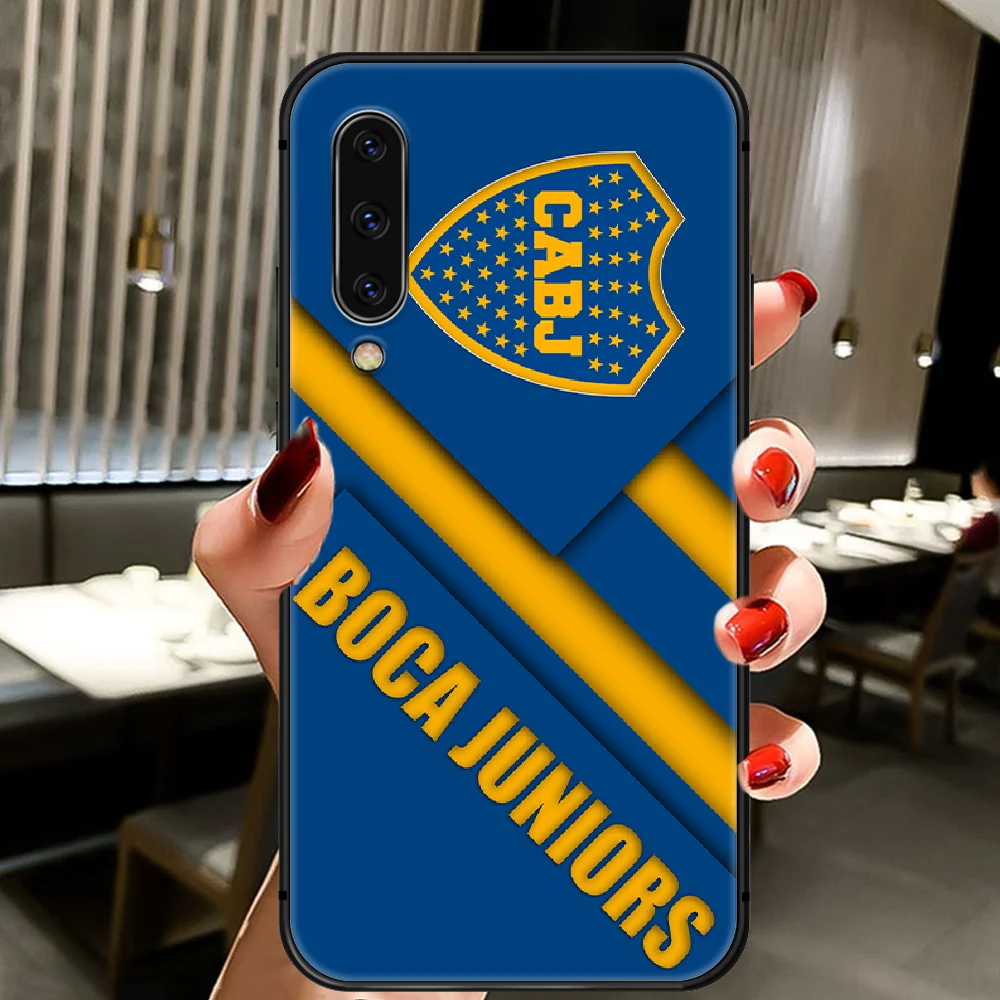 

Boca Juniors Phone Case Cover For Samsung Galaxy A10 A20 A30 E A40 A50 A51 A70 A71 J 5 6 7 8 S black Cover Tpu Waterproof