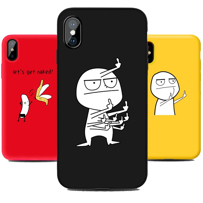 Забавный мультяшный чехол для телефона IPhone 12 Mini 11 Pro X XS MAX XR 8 7 6s Plus SE 2020 милые Чехлы