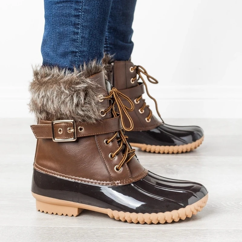 2019 г. Зимние сапоги высокие женские зимние теплая плюшевая обувь большие размеры