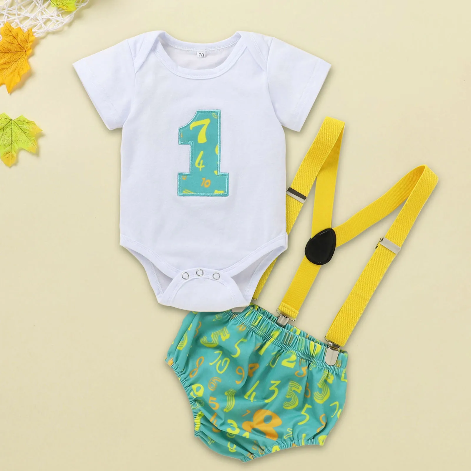 

Baby Kids Clothing Sets infant Baby Boys Girls Clothes Romper Suspender Shorts Birthday Outfits Set деская дежда Ropa Teens