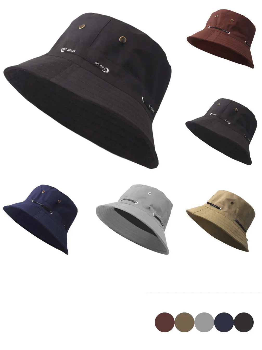 Облегающая летняя кепка от солнца для женщин и мужчин Кепка-ведро с принтом