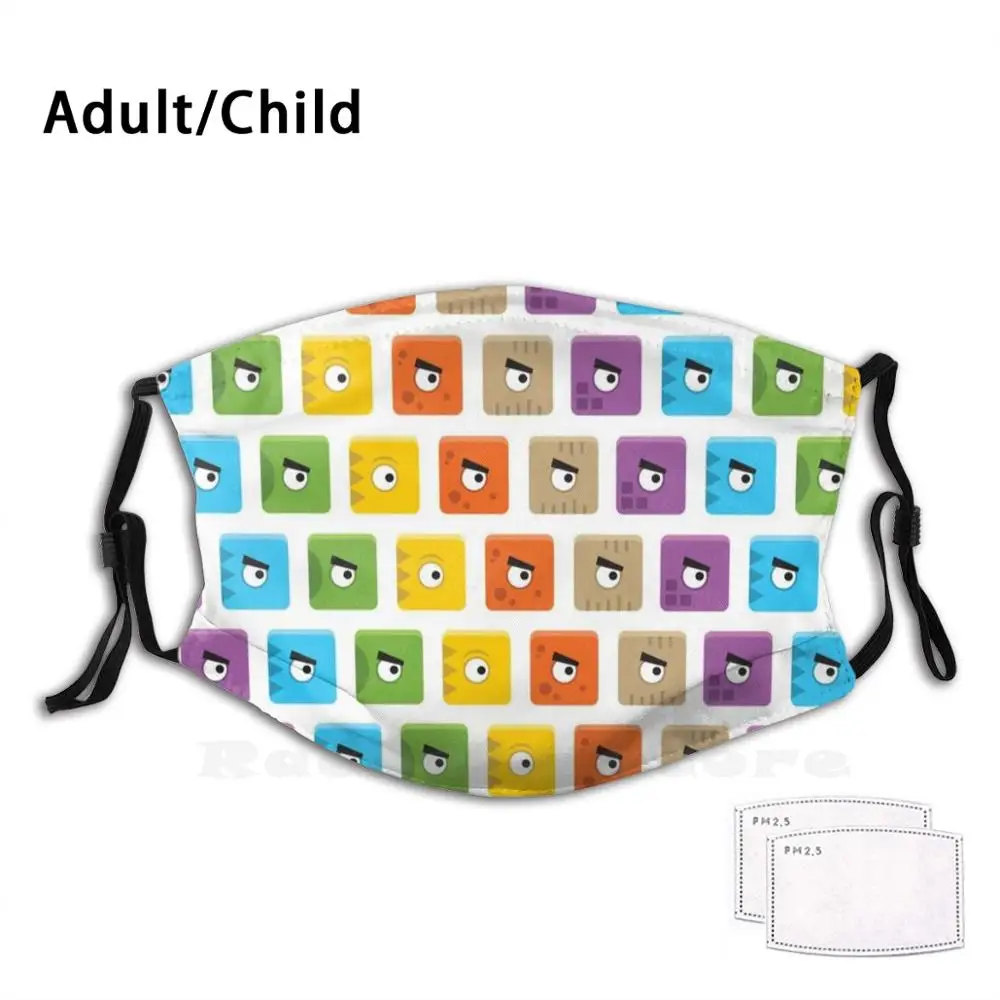 Миниатюрное Дерби: герои Маска сделай сам с фильтром от пыли для маленьких