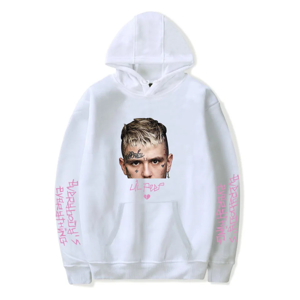 Lil Peep Funny Hoodies 2020 рэп хип хоп lilpep Couple Свитшот Harajuku уличная одежда пуловер куртка с